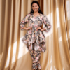 Floral Print Digital Print Co-Ord Set  