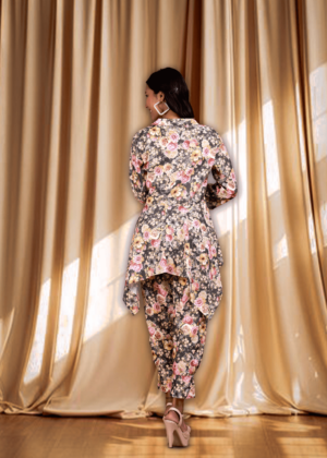 Floral Print Digital Print Co-Ord Set
