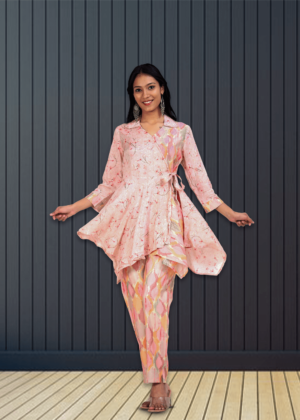 Pure Blazing with muslin cord set