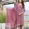 Sanganeeri Cotton Hand Block Printed Suit Set  