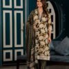 Dark Jungle Green Floral Printed Suit Set  