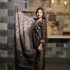 Salwar Suit with Digital Dupatta in Onyx Floral Print  