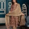 Ajrakh Print Noble Brown Suit Set  