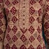 Ajrakh Print Noble Brown Suit Set  