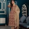 Ajrakh Print Noble Brown Suit Set  