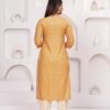 Quora Yellow 3 Piece Suit Set in Rayon Fabric  