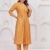 Gold Fish 2 Piece Kurta Set in Muslin Fabric  