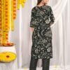 Dark Jungle Greem Kalamkari Printed Suit Set  