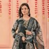 Black Vertican Printed Suit Set | Ethnic Wear for Women  