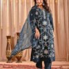Silk Blend Suit Set for Women ethnic wear for women, festive ethnic wear, festive suit set, lightweight silk blend suit, silk blend suit set, silk kurta set, women’s silk suit 