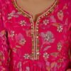 Festive Pink Floral Alia-Cut Suit Set ethnic wear for women, festive ethnic wear, festive suit set, lightweight silk blend suit, silk blend suit set, silk kurta set, women’s silk suit Festive Pink Floral Alia-Cut Suit Set ethnic wear for women, festive ethnic wear, festive suit set, lightweight silk blend suit, silk blend suit set, silk kurta set, women’s silk suit