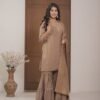 Golden Simar Silk Embroidered Sharara Suit Set ethnic wear for women, festive ethnic wear, festive suit set, lightweight silk blend suit, silk blend suit set, silk kurta set, women’s silk suit Golden Simar Silk Embroidered Sharara Suit Set ethnic wear for women, festive ethnic wear, festive suit set, lightweight silk blend suit, silk blend suit set, silk kurta set, women’s silk suit