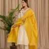 Banarasi Dupatta Suit with Mirror Embroidery ethnic wear for women, festive ethnic wear, festive suit set, lightweight silk blend suit, silk blend suit set, silk kurta set, women’s silk suit Banarasi Dupatta Suit with Mirror Embroidery ethnic wear for women, festive ethnic wear, festive suit set, lightweight silk blend suit, silk blend suit set, silk kurta set, women’s silk suit