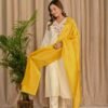 Banarasi Dupatta Suit with Mirror Embroidery ethnic wear for women, festive ethnic wear, festive suit set, lightweight silk blend suit, silk blend suit set, silk kurta set, women’s silk suit Banarasi Dupatta Suit with Mirror Embroidery ethnic wear for women, festive ethnic wear, festive suit set, lightweight silk blend suit, silk blend suit set, silk kurta set, women’s silk suit