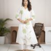 Noor White Hand-Embroidered Suit Set ethnic wear for women, festive ethnic wear, festive suit set, lightweight silk blend suit, silk blend suit set, silk kurta set, women’s silk suit Noor White Hand-Embroidered Suit Set ethnic wear for women, festive ethnic wear, festive suit set, lightweight silk blend suit, silk blend suit set, silk kurta set, women’s silk suit