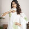 Noor White Hand-Embroidered Suit Set ethnic wear for women, festive ethnic wear, festive suit set, lightweight silk blend suit, silk blend suit set, silk kurta set, women’s silk suit Noor White Hand-Embroidered Suit Set ethnic wear for women, festive ethnic wear, festive suit set, lightweight silk blend suit, silk blend suit set, silk kurta set, women’s silk suit